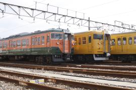 電車を通常に撮影した例