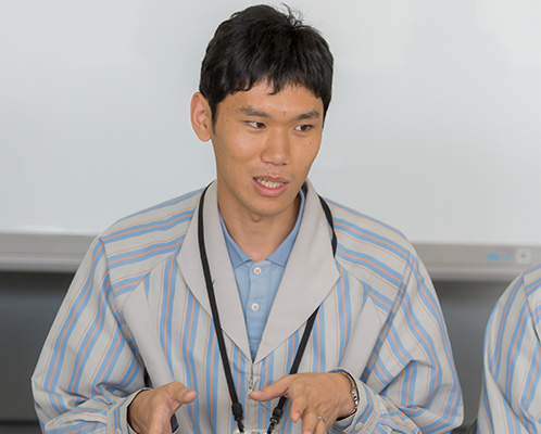 本間氏:RFレンズの電気回路設計担当