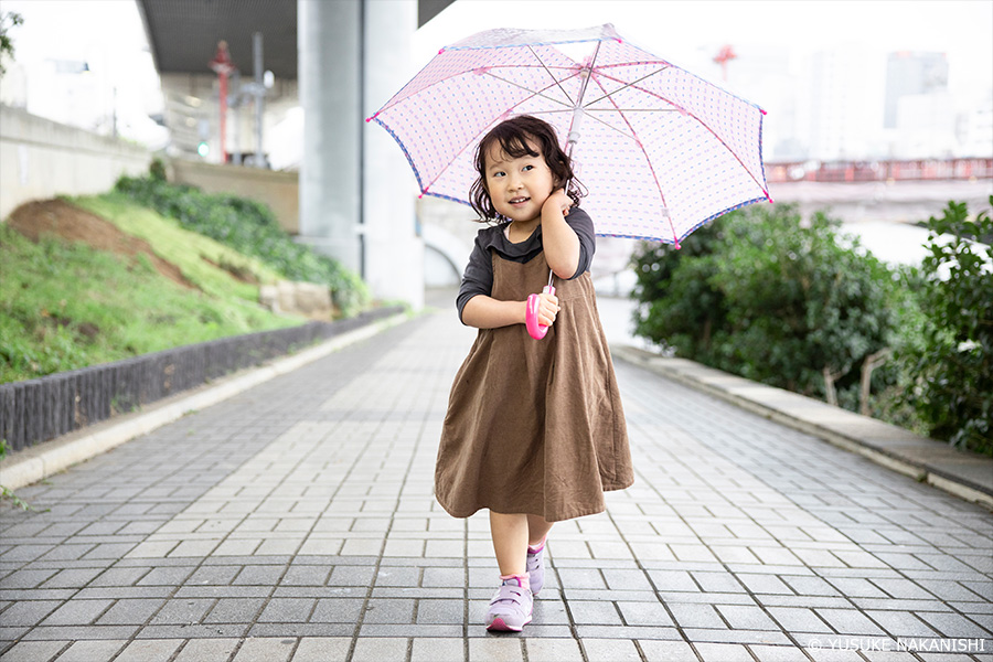 作例2 子供のポートレート