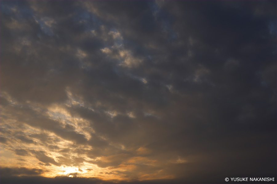 作例8 夕焼け空