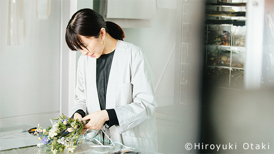 命を捨てずに、誰かにつなげたい。ドライフラワーを通じて伝えたいのは