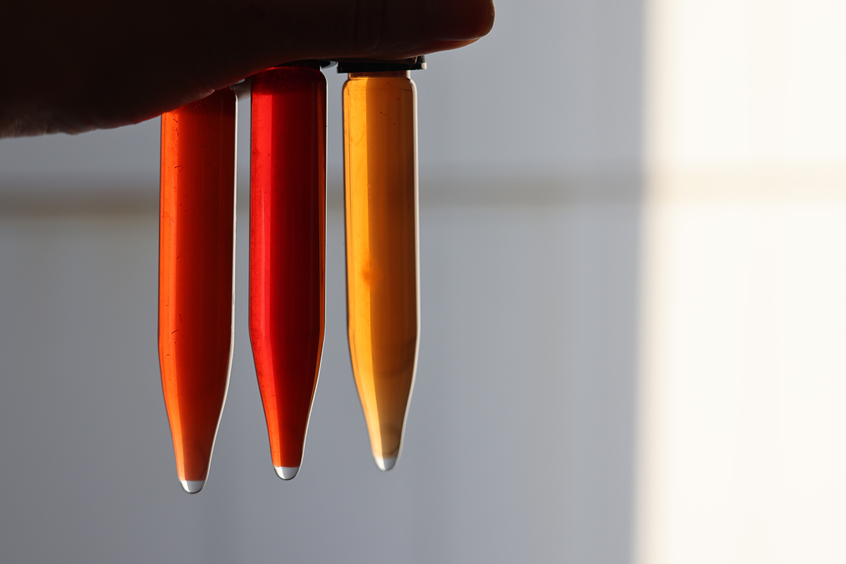 いちごのエキス写真