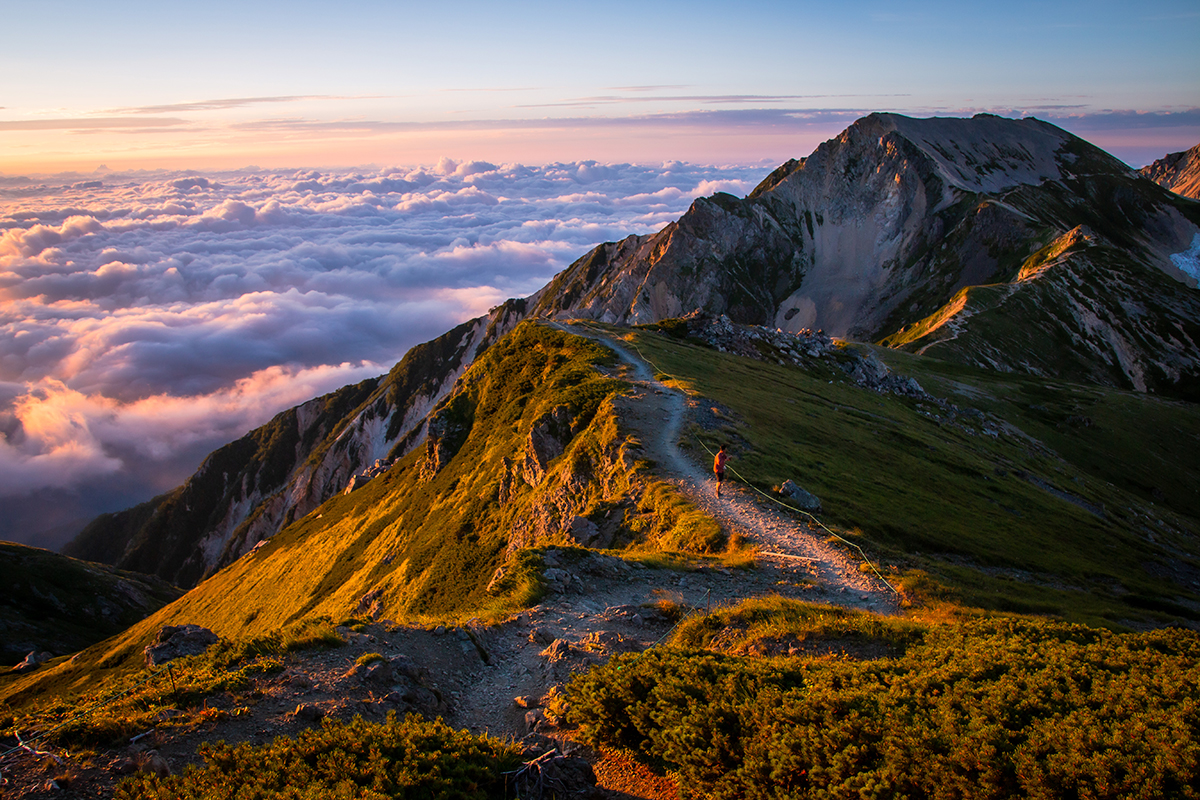 山登りする度にこみ上げる、絶景の感動 好きをかたちに itoshino:特集|個人|キヤノン