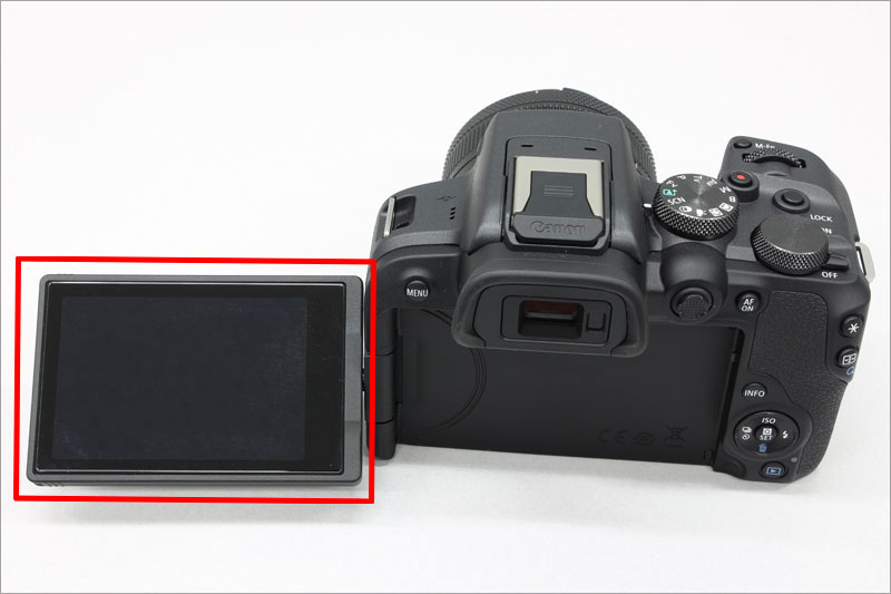 EOS R10 バリアングル液晶モニター