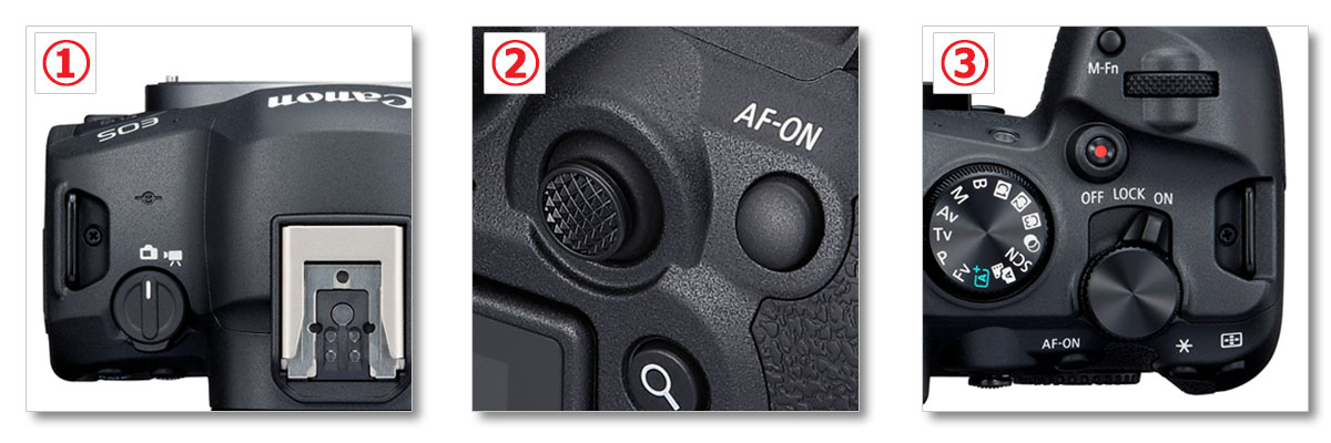 EOS R6 Mark II操作性向上
