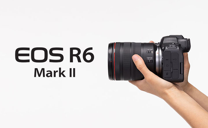 フルサイズセンサー搭載のミラーレスカメラEOS R6 Mark IIが登場 
