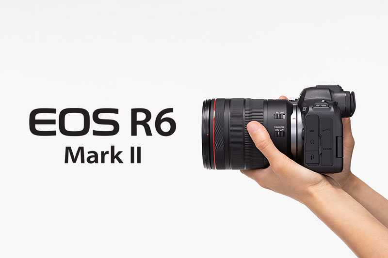 フルサイズセンサー搭載のミラーレスカメラEOS R6 Mark IIが登場！他