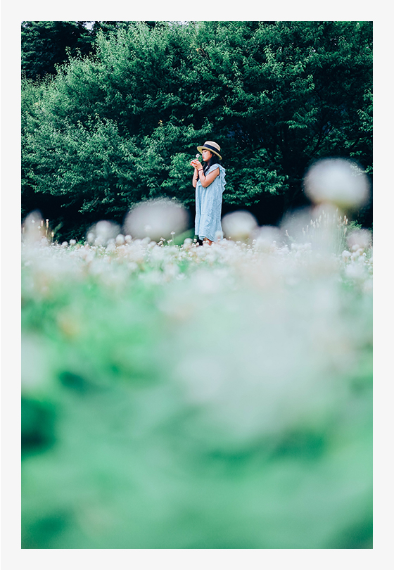 バリアングルモニターを使って今度はローアングルで。普段の目線とは違うアングル(被写体に対する角度)で撮ると世界が広がります。