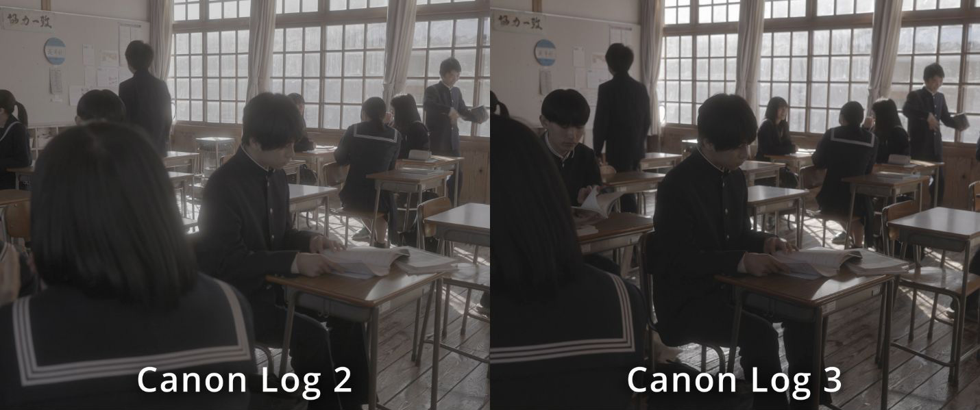 Canon Log 2 Canon Log 3