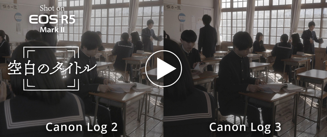 Canon Log 2 Canon Log 3 比較動画
