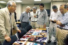 写真:キヤノンフォトクラブスポーツ写真愛好会の様子