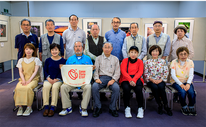 写真:キヤノンフォトクラブ和歌山の様子