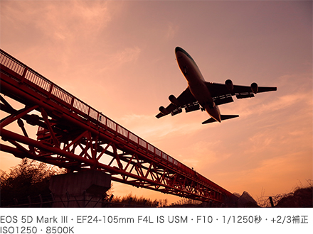 作例 EOS 5D Mark III・EF24-105mm F4L IS USM・F10・1/1250秒・+2/3補正・ISO1250・8500K