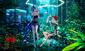 redjuice個展「THE FORBIDDEN GARDEN」：キヤノンギャラリー｜個人