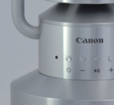 新品　Canon albos light&speaker　アルボス　シルバー キヤノン albos(アルボス) Light&Speaker(ライト アンド