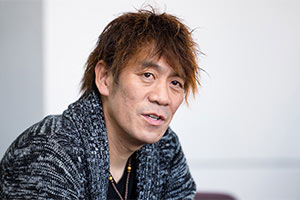 インタビューに応じる中西敏貴氏