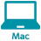アイコン：macOS