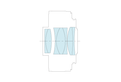 レンズ構成図