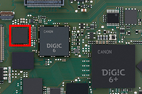 写真:デジタルレンズオプティマイザ専用IC