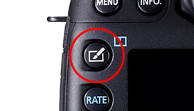 写真：［クリエイティブフォト］ボタン