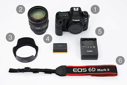 商品構成 EOS 6D Mark II：レンズ交換式カメラ・レンズ｜個人｜キヤノン