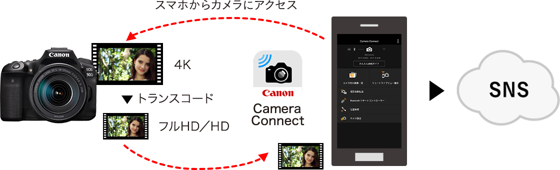 動画撮影 EOS 90D：レンズ交換式カメラ・レンズ｜個人｜キヤノン