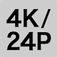 4K／24P
