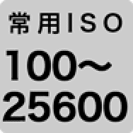 常用ISO 100～25600