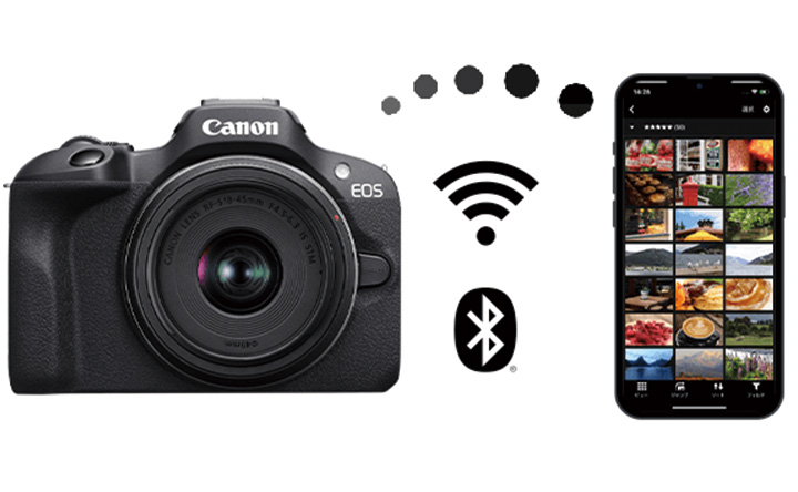 EOS R100:レンズ交換式カメラ・レンズ|個人|キヤノン EOS R100:レンズ交換式カメラ・レンズ|個人|キヤノン
