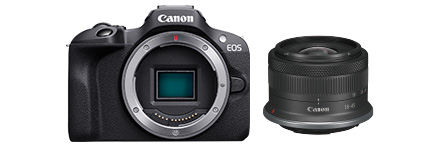 EOS R100・RF-S18-45 IS STMレンズキット