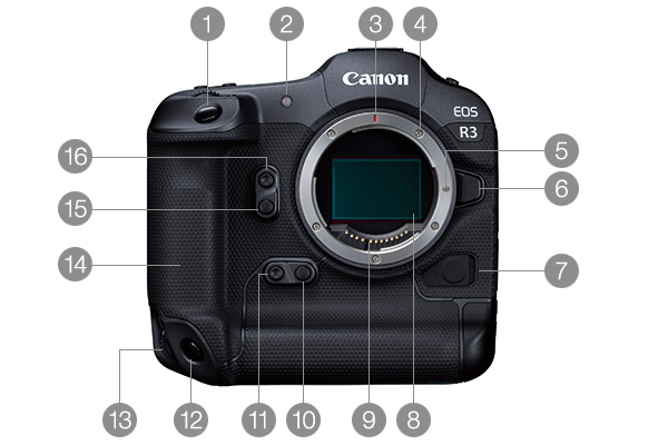EOS R3 正面