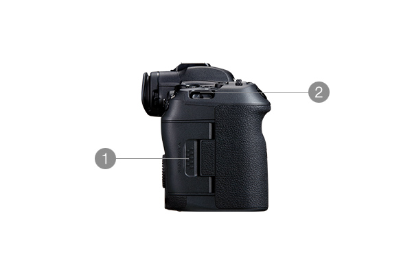 EOS R5 右面