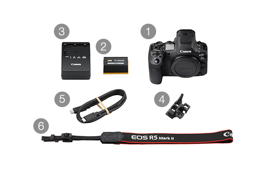 EOS R5 Mark II 本体構成