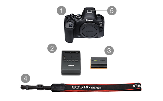 商品構成 EOS R6 Mark II：レンズ交換式カメラ・レンズ｜個人｜キヤノン