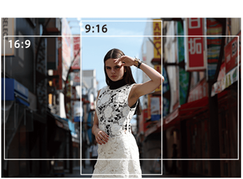 7K 3:2画角で記録可能