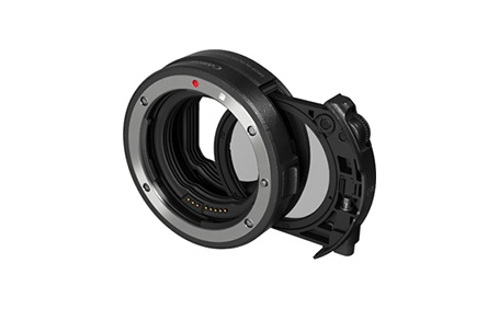 コントロールリングマウントアダプター EF-EOS R：レンズ交換式カメラ