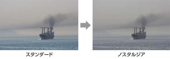 左:スタンダード 右:ノスタルジア