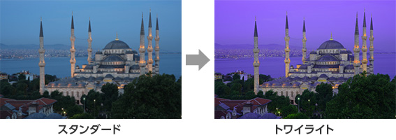 左:スタンダード 右:トワイライト