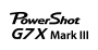 PowerShot G7 X MarkIII