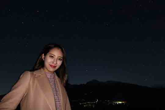 写真:星空ポートレート