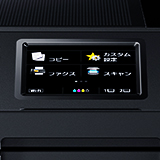 図:3.5型カラータッチパネル