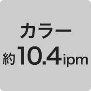 カラー 約10.4ipm