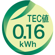 TEC値 0.16kWh