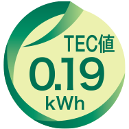 TEC値 0.19kWh
