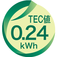 TEC値 0.24kWh