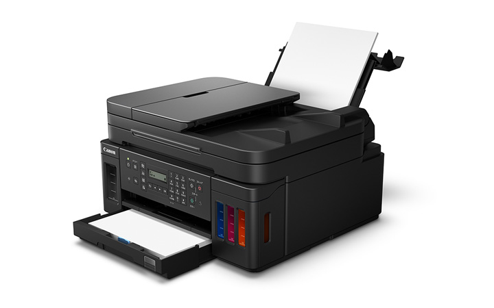 写真:前面カセット 後トレイ