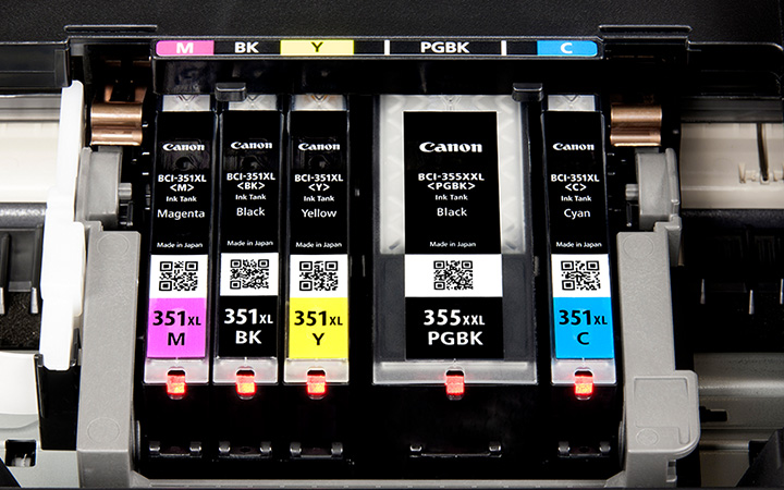 写真：独立インクタンク