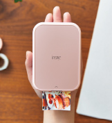 手のひらサイズのスマホ専用ミニフォトプリンター