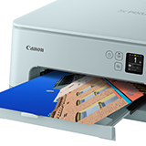 インク付★Canon TS7530 PIXUS プリンター ブルー【AM007】 TS7530 インクジェット複合機 PIXUS ブルー ［カード／名刺～A4