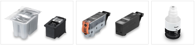 写真:インクカートリッジの梱包